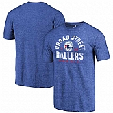 Philadelphia 76ers Royal Ballers Hometown Collection Fanatics Branded Tri-Blend T-Shirt,baseball caps,new era cap wholesale,wholesale hats